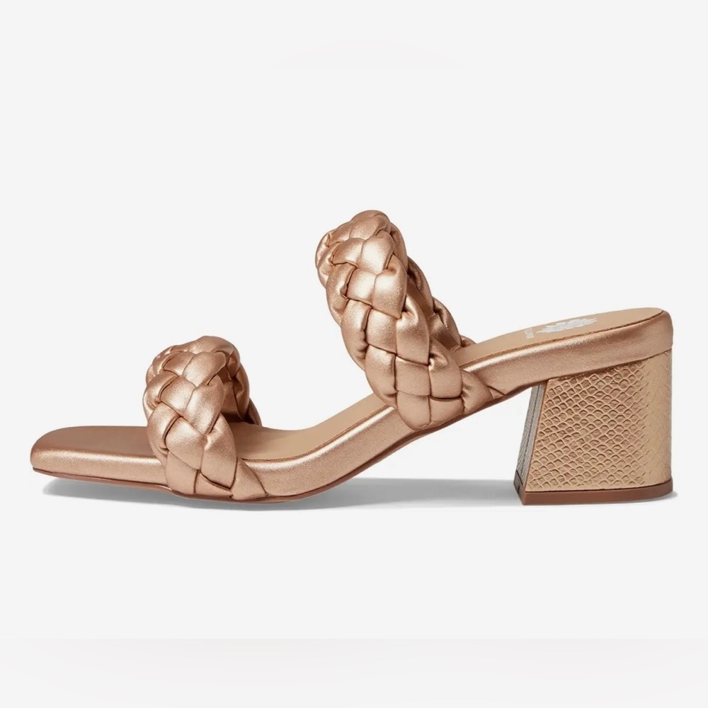 NEW Rose Gold Holiday Heels Gorgeous 7.5